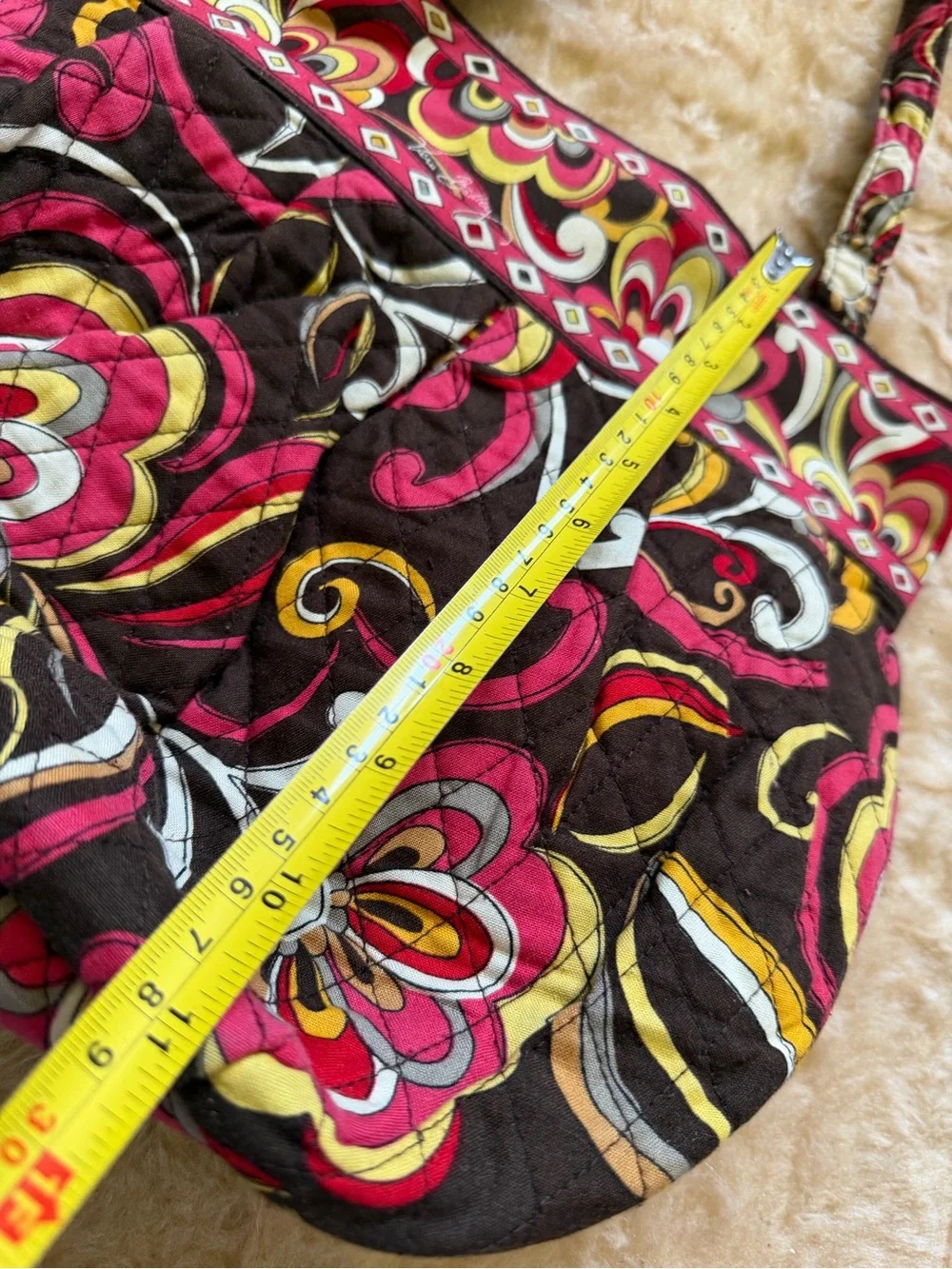 Vera bradley Paisley Print Tote Bag in multi colored